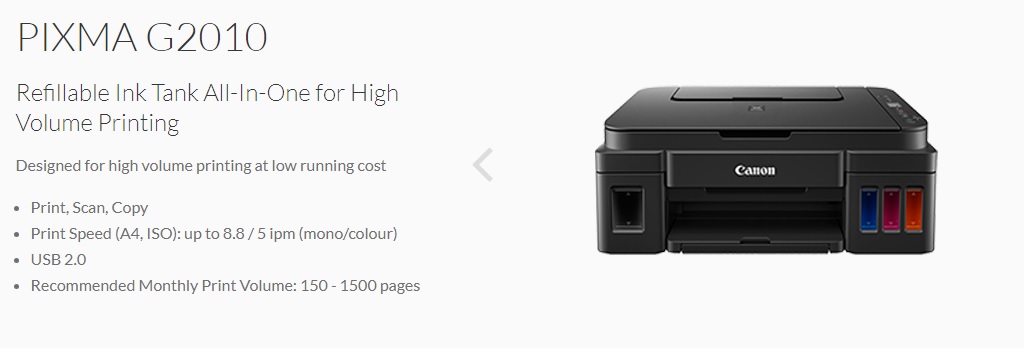 Canon All In One Printer G2010 G3010 - NO INK Included | Shopee Malaysia