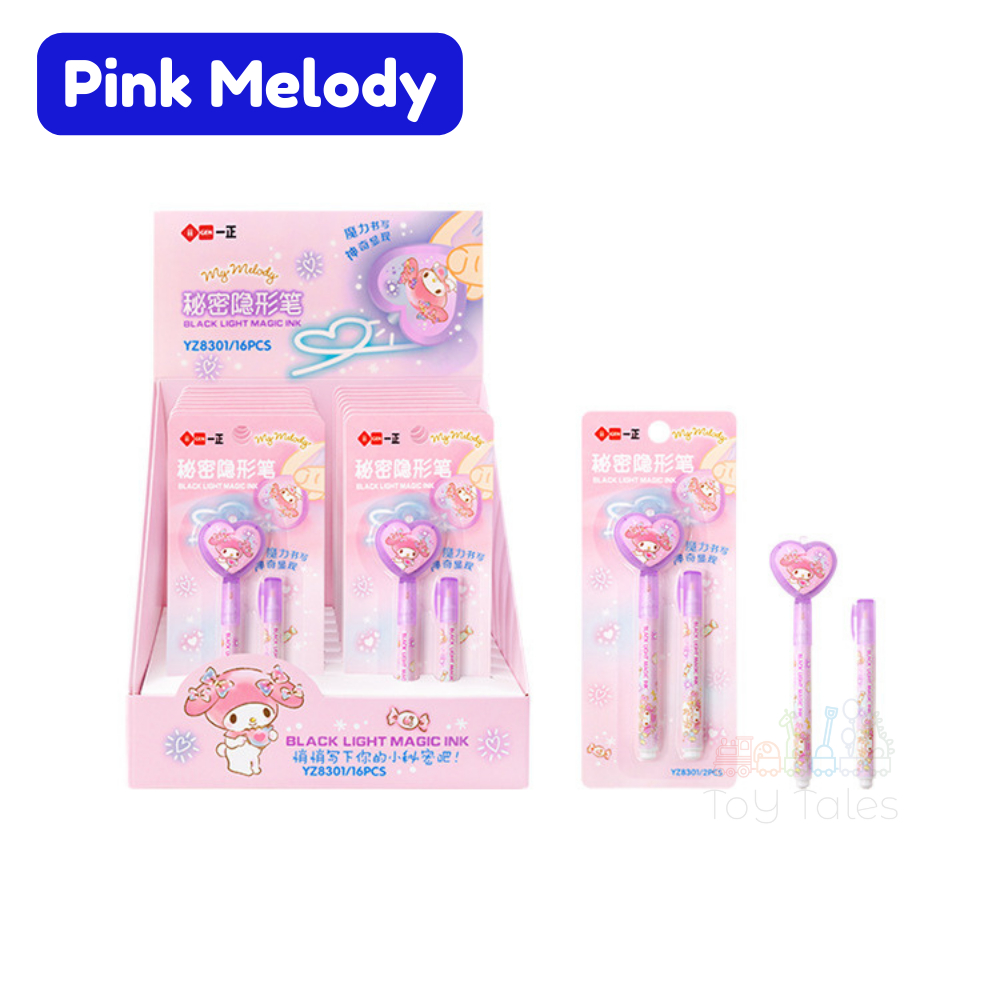 ToyTales 🍭 SANRIO STATIONERY INVISIBLE PEN with UV LIGHT 🍭 Cinnamoroll ...
