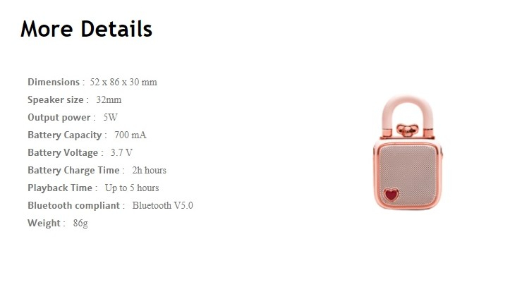Divoom LoveLock | TWS Pairing | Hold Heart Button To Record | 5 Hour ...