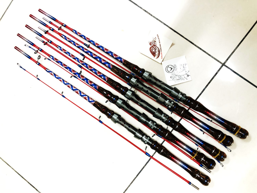 SKYGITZ MALAYSIA JORAN UDANG HANDMADE CUSTOM KAYU JATI BELANDA SUPER ...