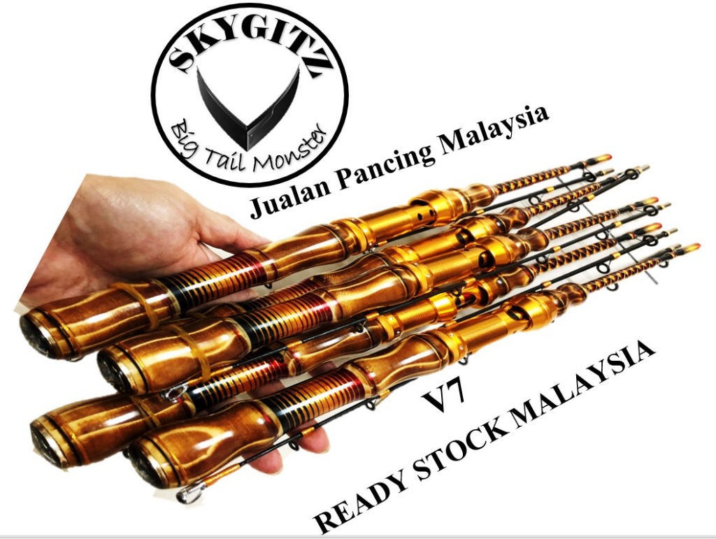 SKYGITZ MALAYSIA JORAN UDANG HANDMADE CUSTOM KAYU JATI BELANDA SUPER ...