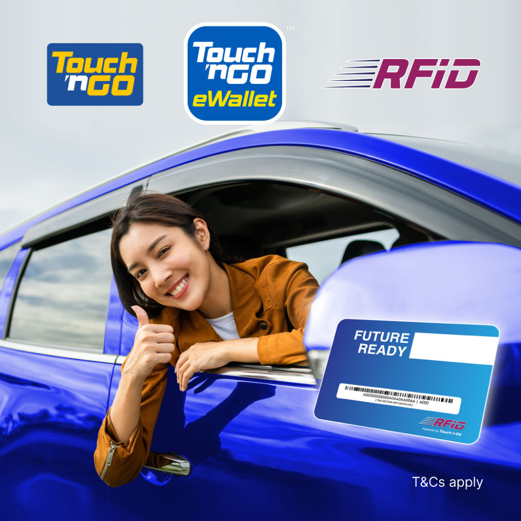 RFID Touch n Go Self-Fitment RFID STICKER MY RFID Holder RFID TNG Go ...