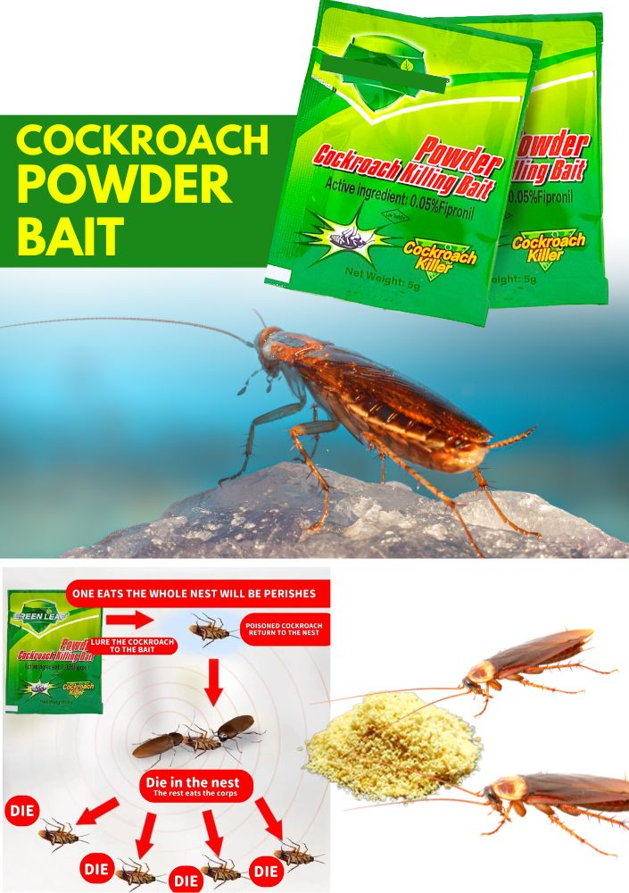 [1PC] Cockroach Powder Bait Insect Bait Ubat Lipas Bait Attract