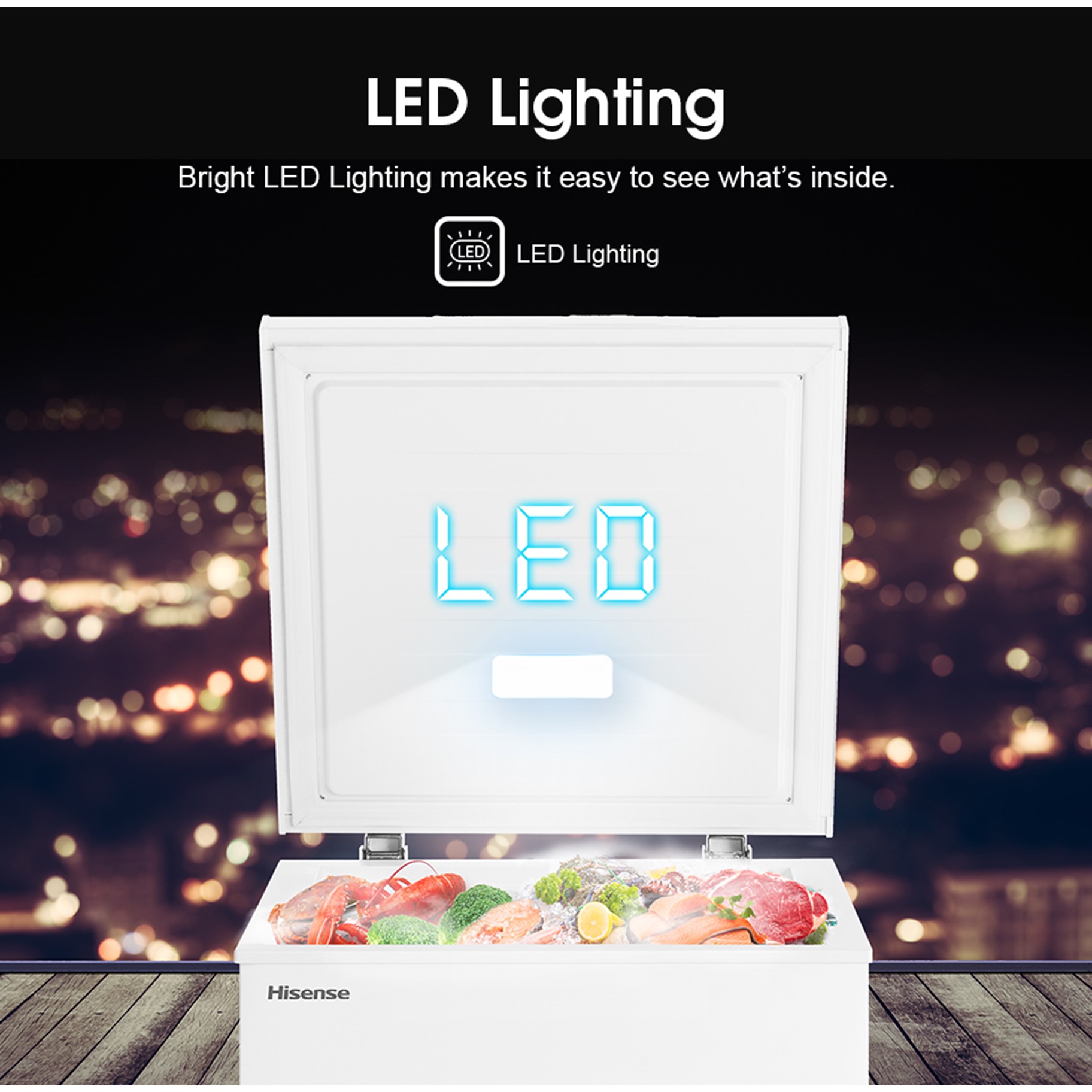 【Year End Promo + Free Shipping】Hisense 128L, Mechanical Temperature