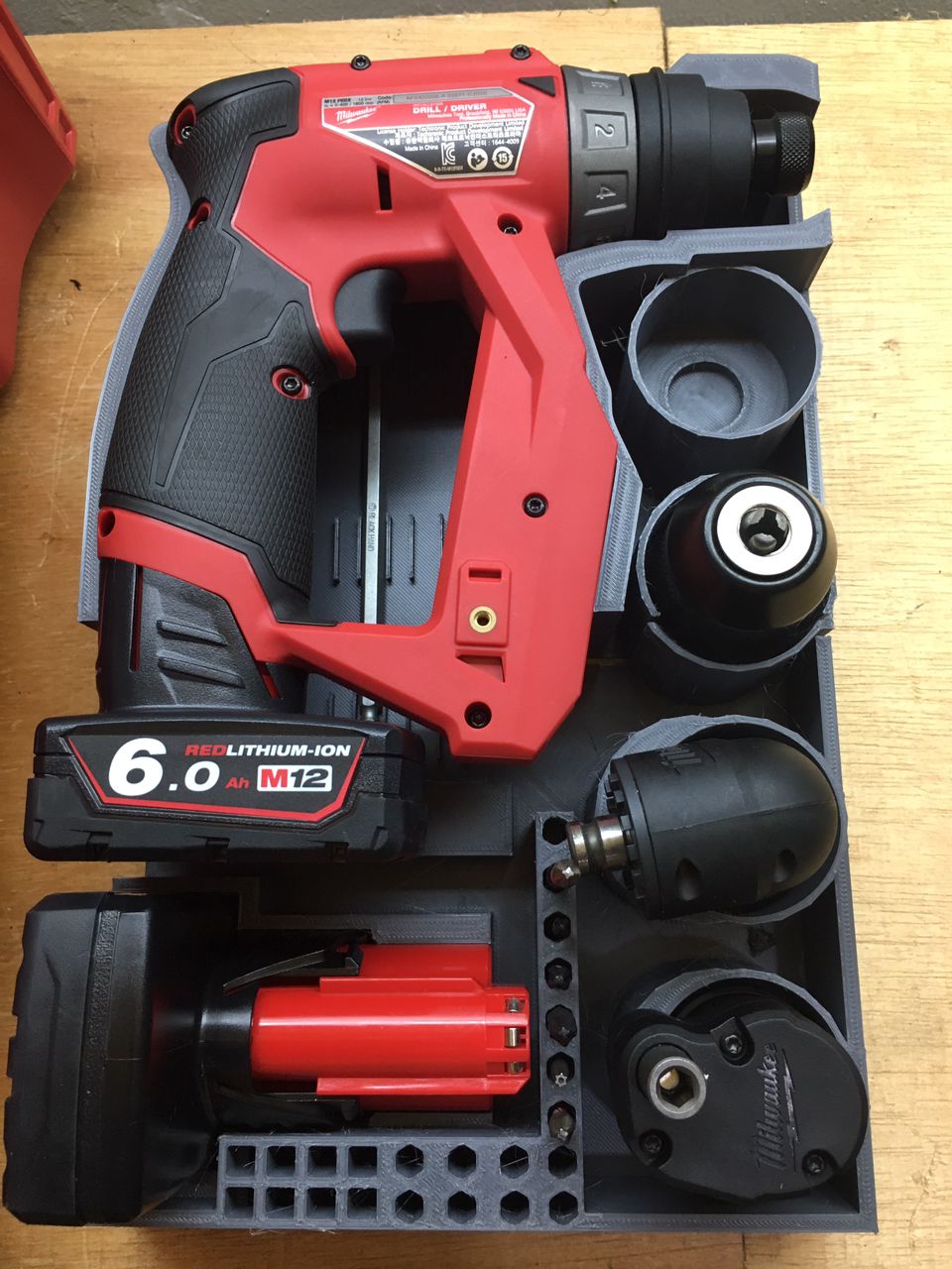 Milwaukee Packout M12 Install Driver (Insert Inlay for Box Only