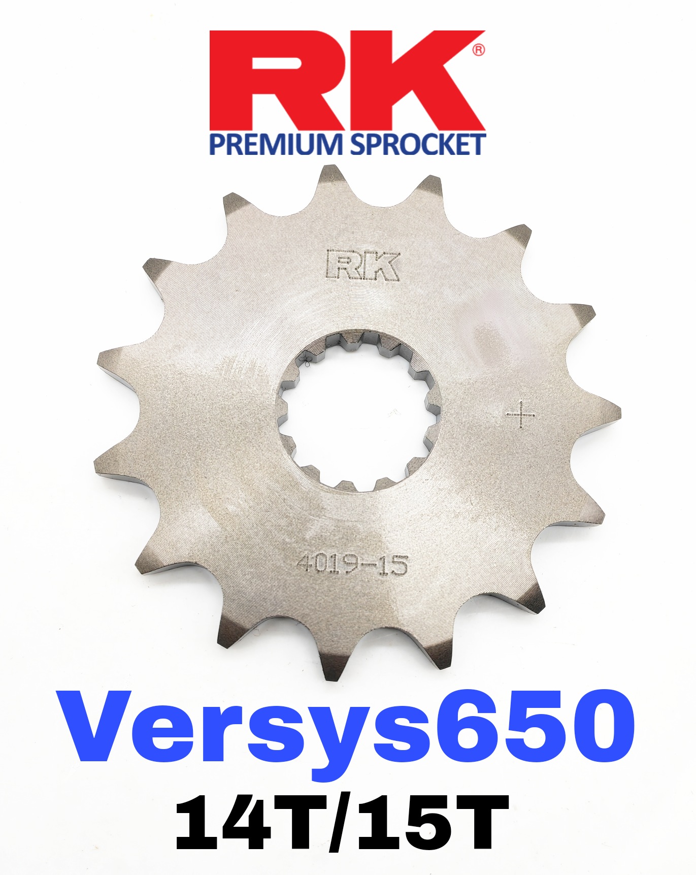 RK Sprocket Set Kawasaki Versys650 RK 520 KRX X-Ring Black / Gold Chain ...