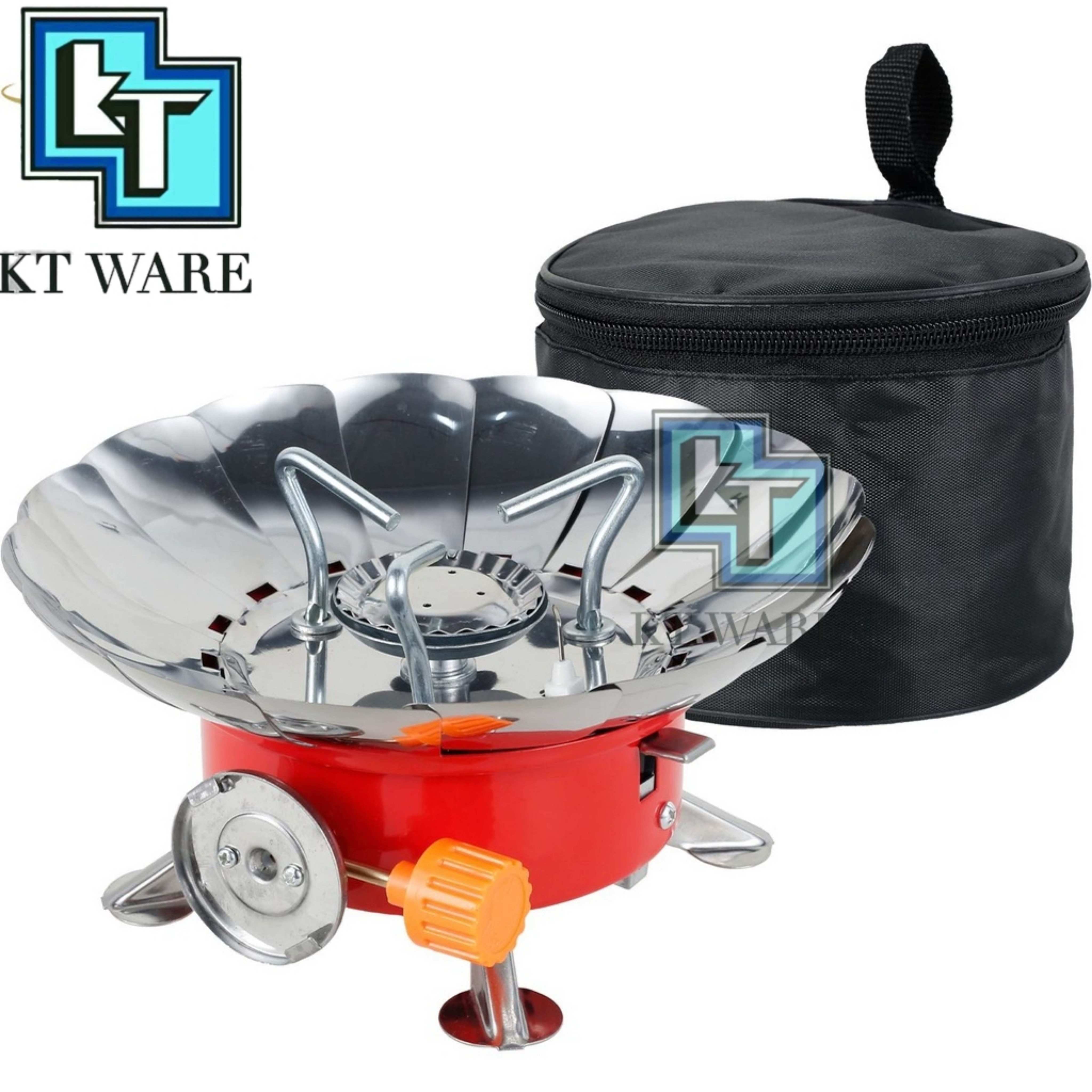 KT WARE MINI GAS STOVE CAMPING STOVE PORTABLE GAS STOVE DAPUR MINI ...