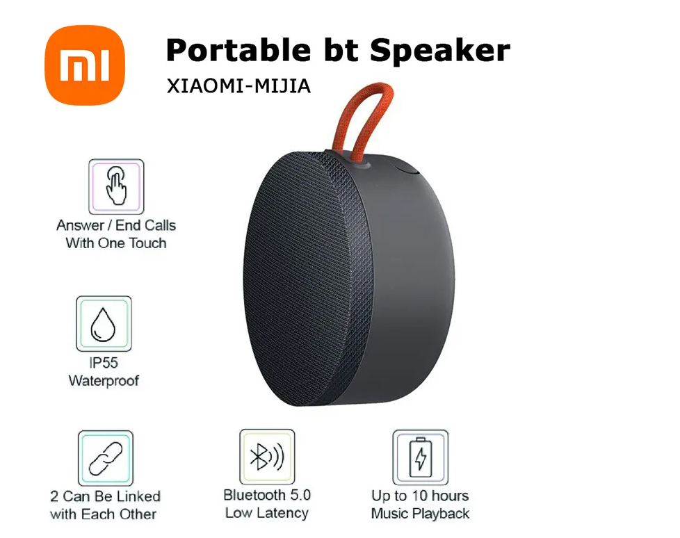 [Global Version] Xiaomi Outdoor Bluetooth Speaker Mini BT 5.0 10H ...