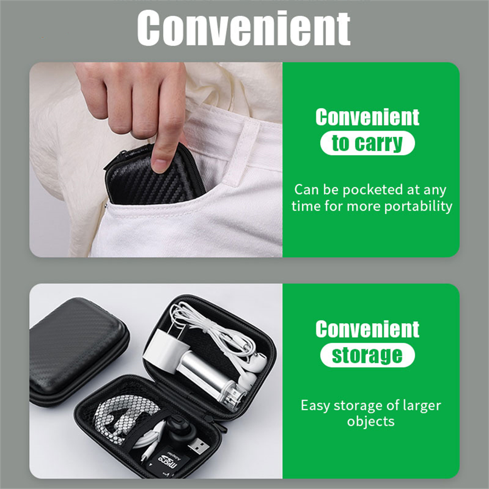 Earphone Case | Earbud Casing Pouch Bag | Travel Organizer Audio Gadget ...