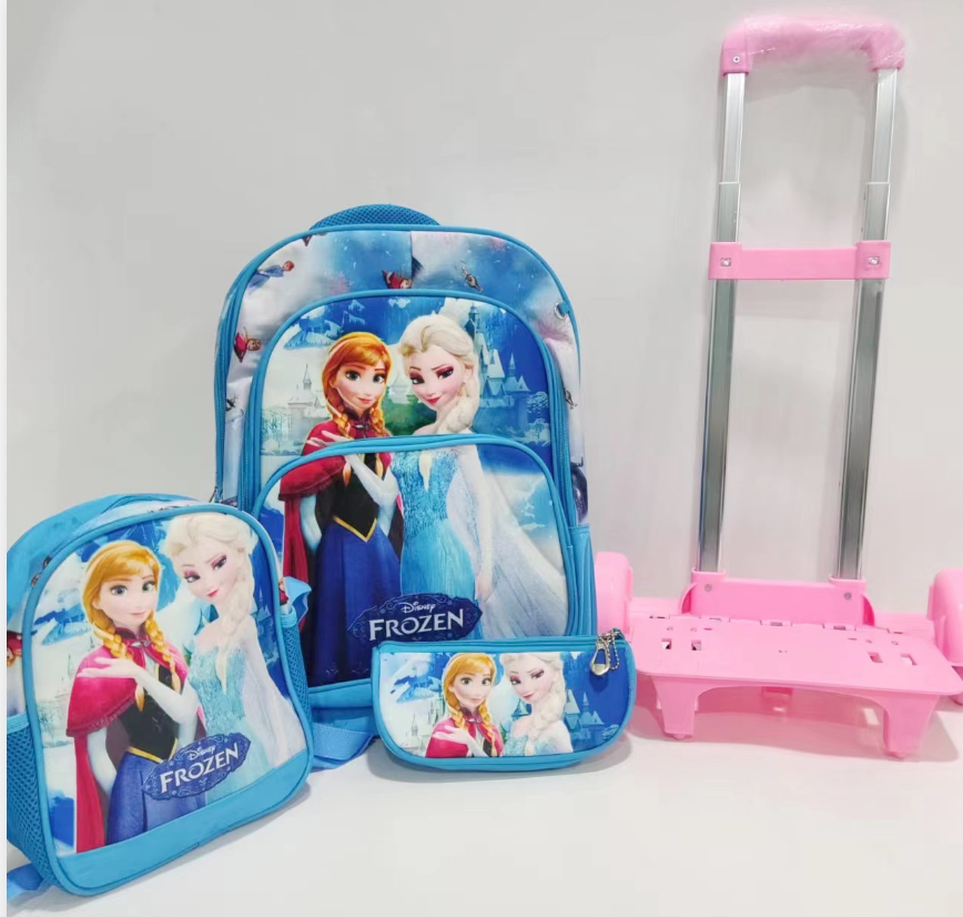 46cm Inch 3 in 1 Cartoon School Backpack Kids Waterproof Bagpack ...