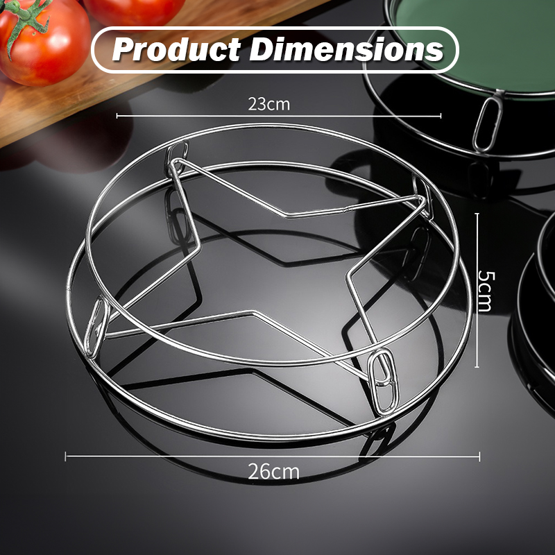 Universal Pot Support Stand For Pan, Stainless Steel Steaming Tray, Pot ...