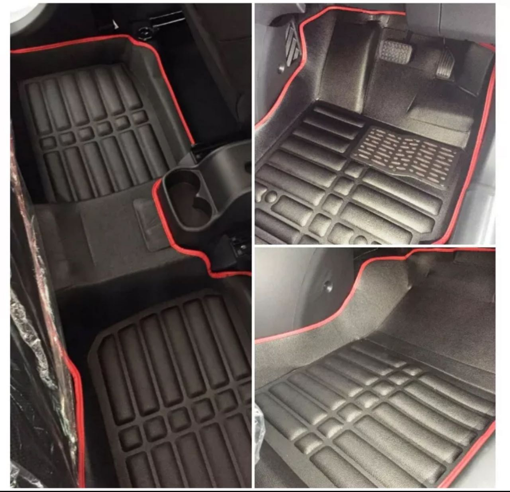 Fits 94-10 B2300/B2500 6' Black Rubber Diamond Truck Bed Trunk Mat Carpet Liner