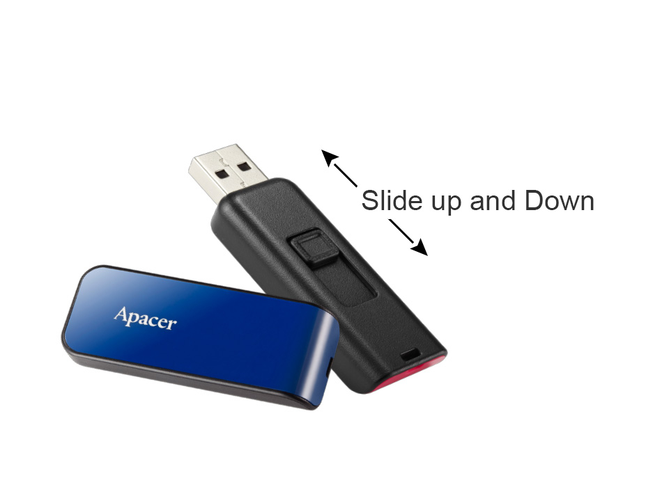 Apacer Flash Drive 64GB/32GB/16GB/8GB AH334 USB 2.0 Pendrive | Shopee ...