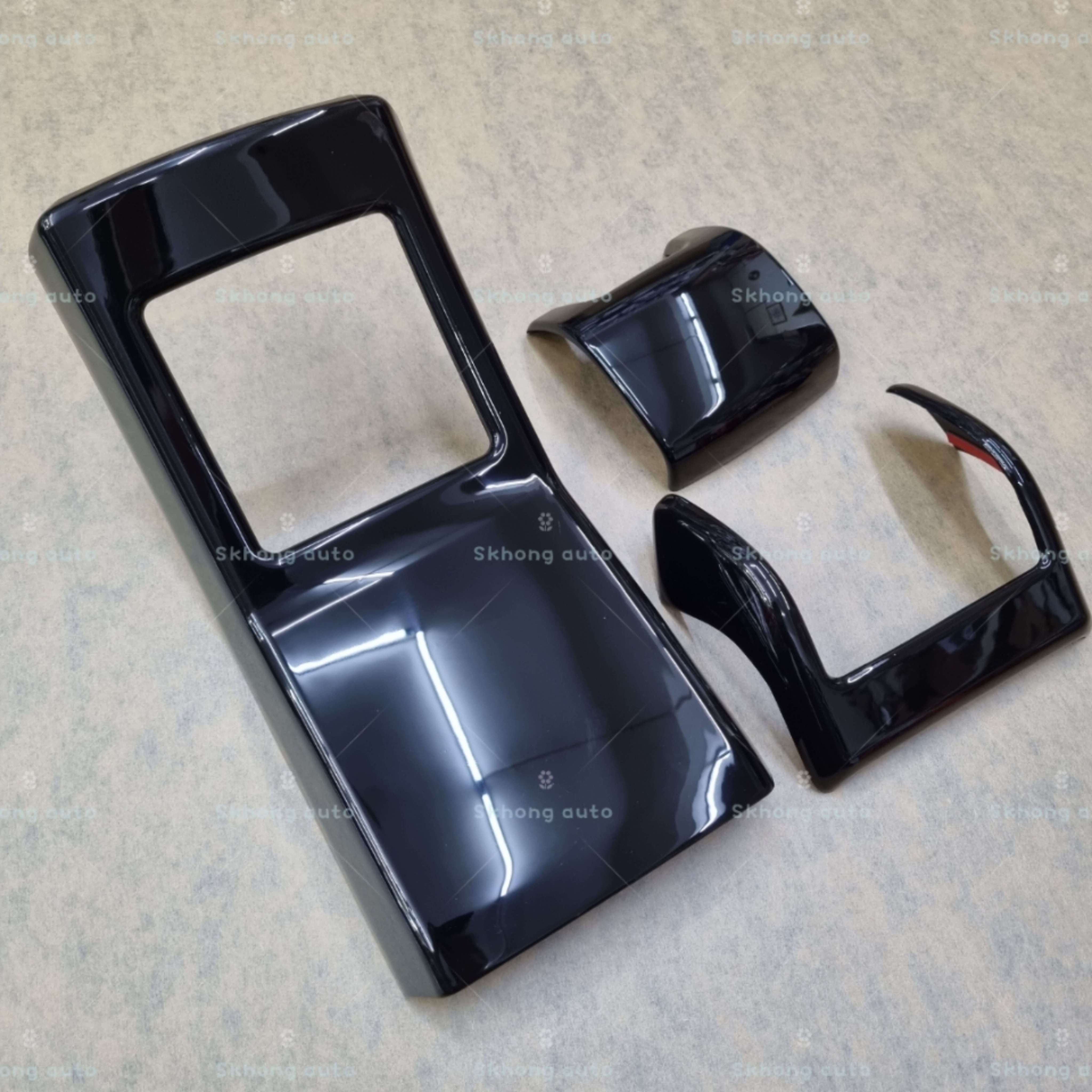 perodua alza new 2022-2023 carbon fiber console box frame cover garnish ...