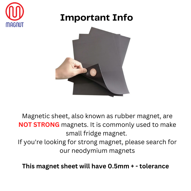 Magnetic Sheet A4 - 1 unit