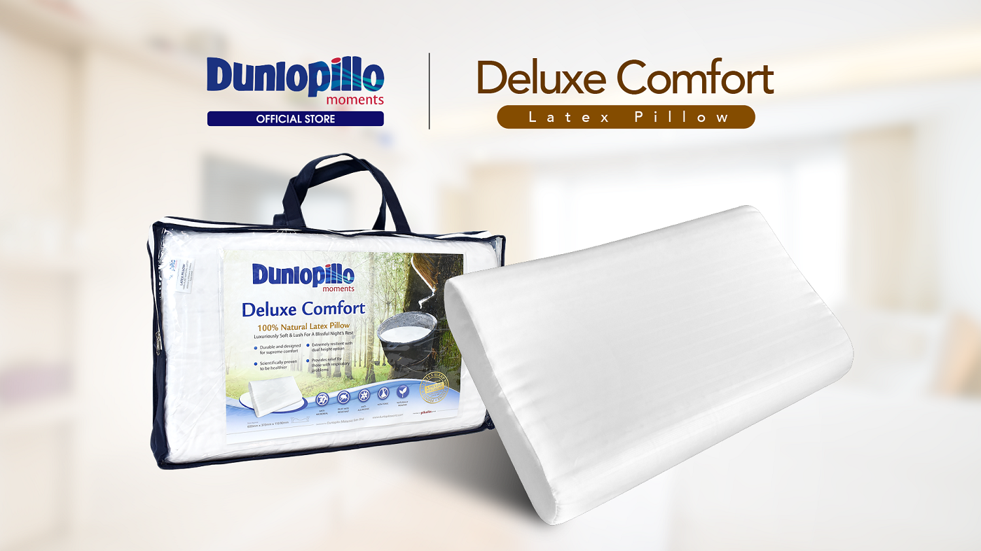 Dunlopillo signature luxurious outlet latex pillow