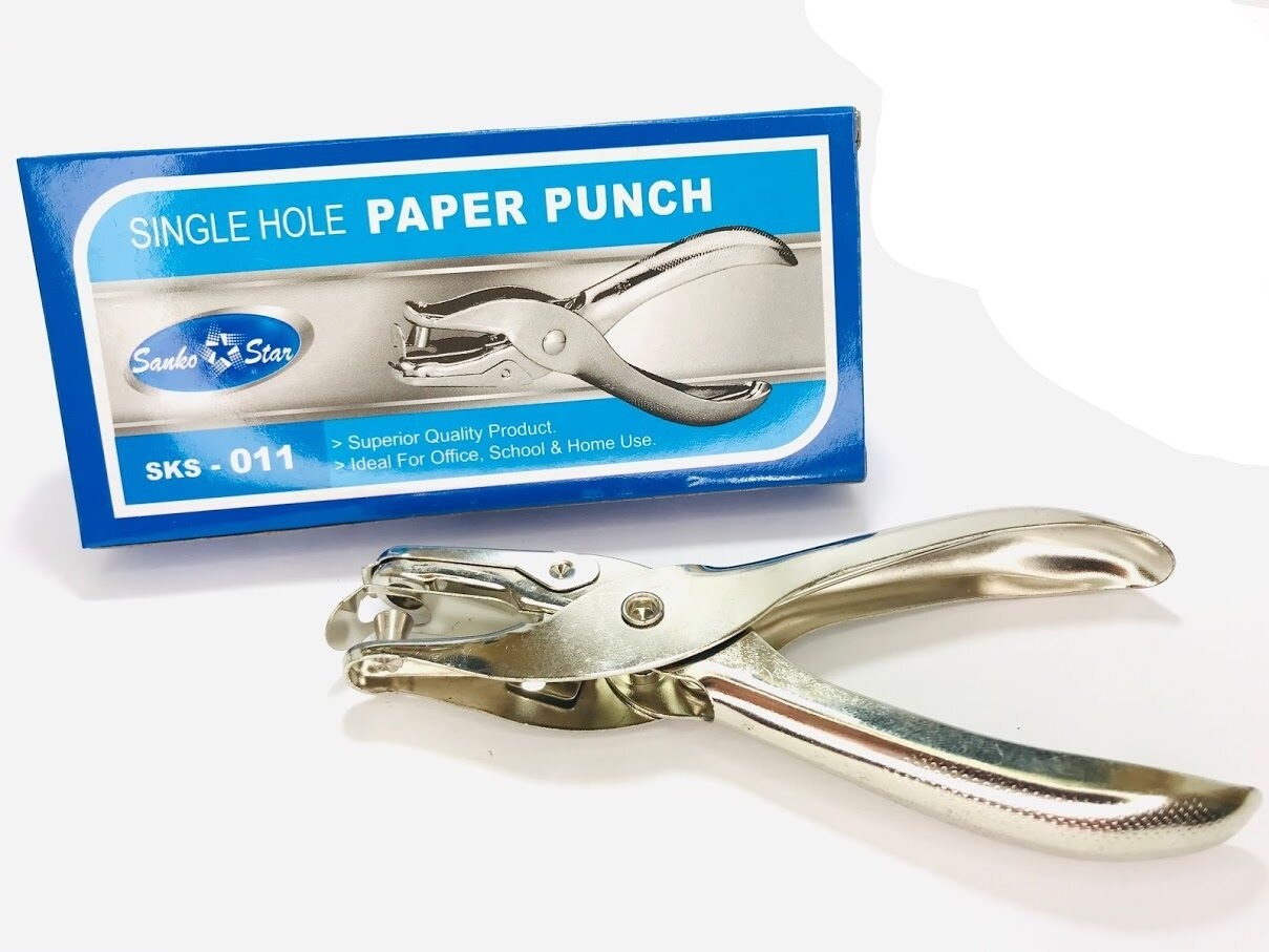 SANKO STAR SINGLE HOLE PAPER PUNCH SKS-011 | Shopee Malaysia