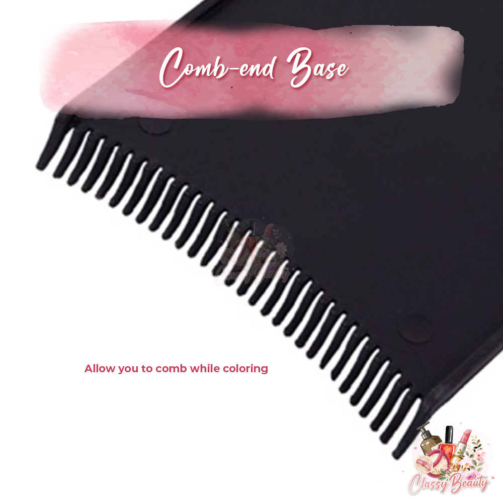 Highlighting Paddle Hair Dye Tint Plate Colour Board for Balayage ...