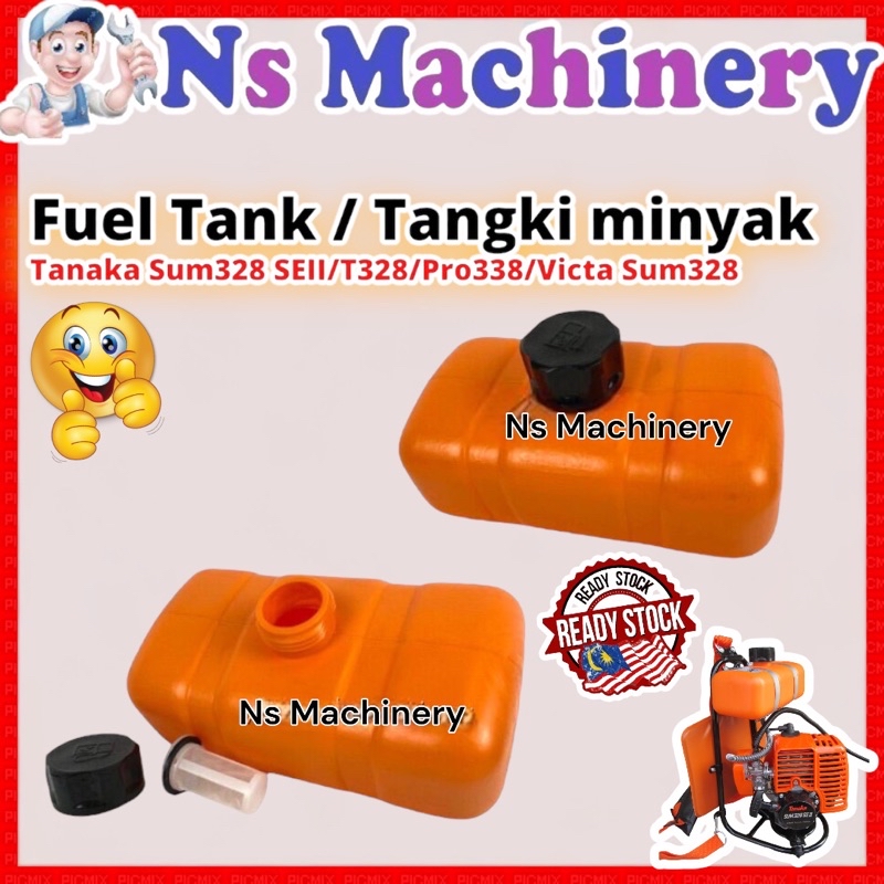 Fuel Tank Minyak Tangki Mesin Rumput Tanaka Sum328 SEII /Pro338 /T328 ...