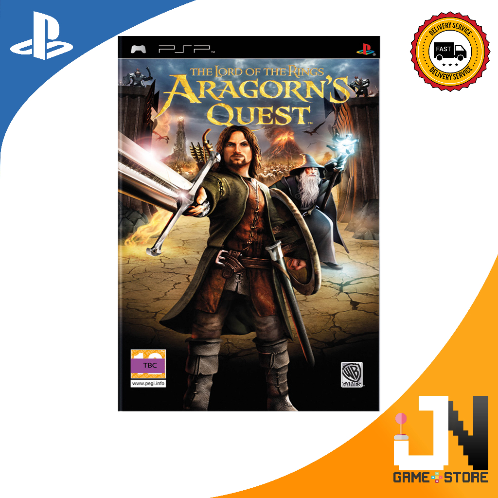 PSP The Lord Of The Rings Aragorn's Quest (R1)(English)(New) | Shopee ...