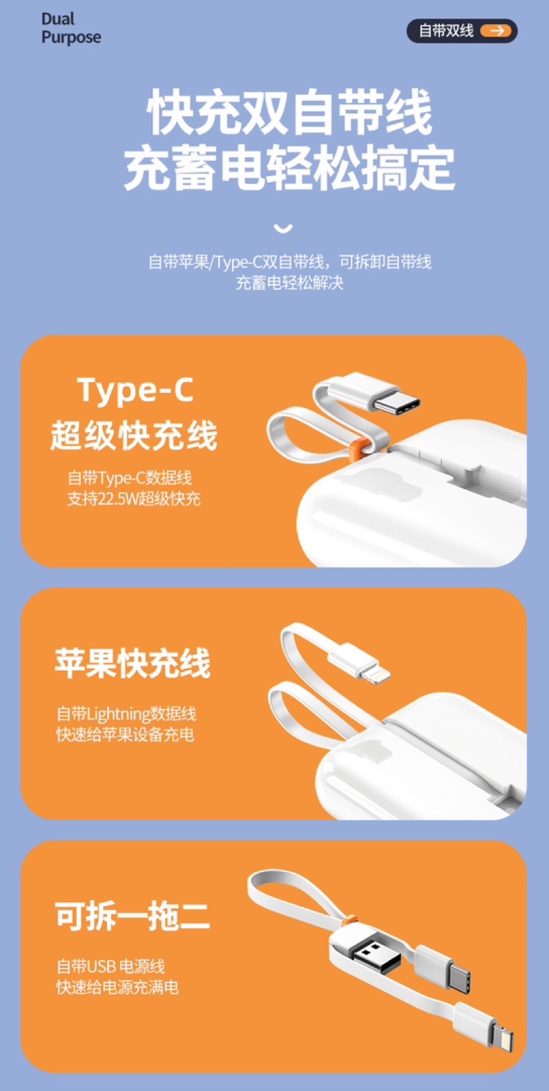 DNA Design PB-66 5A Mini Digital Display Power Bank 10000mAh QC/PD/VOOC ...