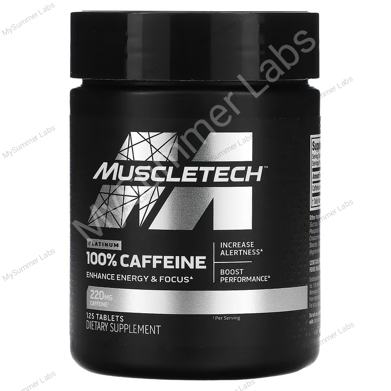 MuscleTech, Platinum 100% Caffeine, 220 mg, 125 Tablets | Shopee Malaysia