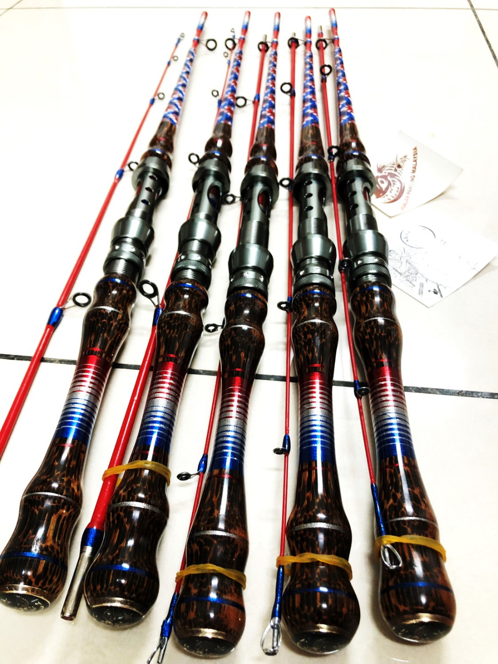 SKYGITZ MALAYSIA JORAN UDANG HANDMADE CUSTOM KAYU JATI BELANDA SUPER ...