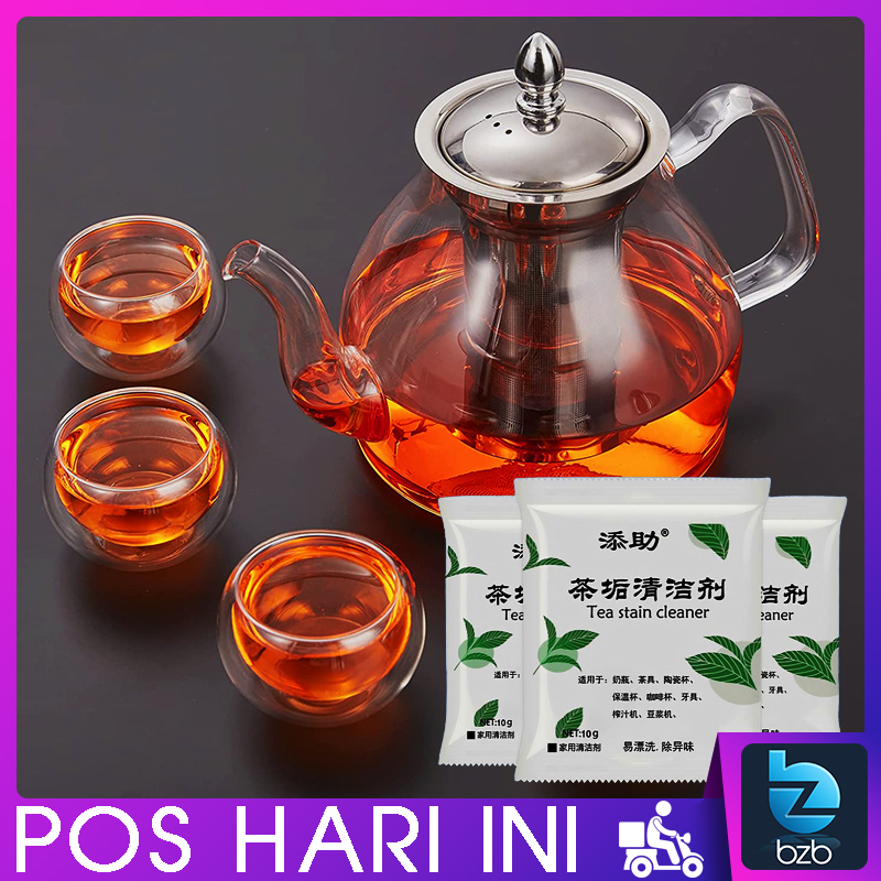 💥 SANITIZE 💥 Tea Stain Cleaning Powder Teapot Coffee Machine Vacuum ...