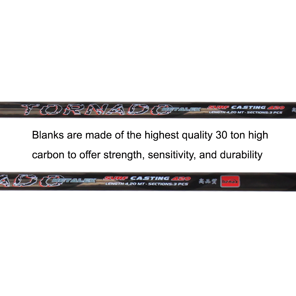 Banax Tornado Surf Fishing Rod (14'7ft - 16'4ft) | Shopee Malaysia