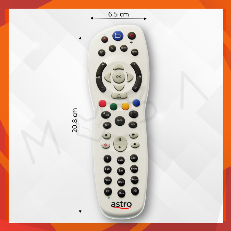 ASTRO Beyond 9 in 1 Universal Remote Control Replacement RC2624401-01B ...