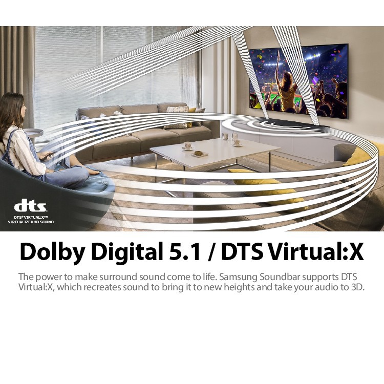 Samsung HWB650 3.1 Ch BSeries Soundbar HWB650/XM (Sound Bar Bunyi