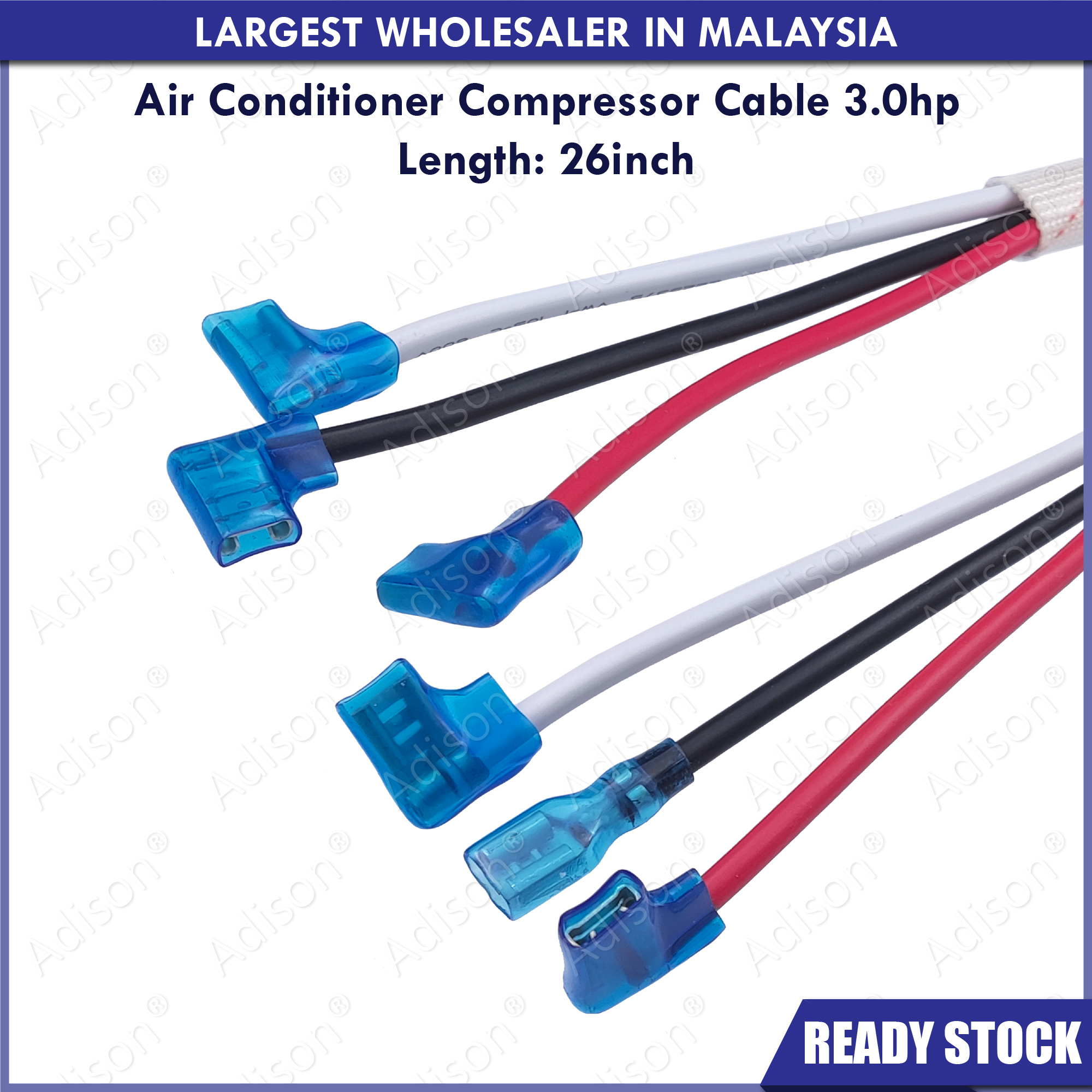 Aircond Compressor Cable 3HP 3 Wire | Shopee Malaysia