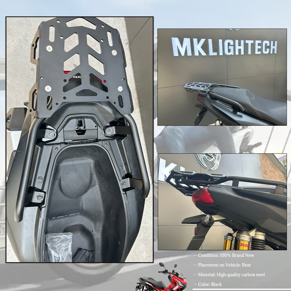 HONDA ADV 160 TOP BOX RACK HEAVY DUTY MONORACK STRONG QUALITY METAL ...