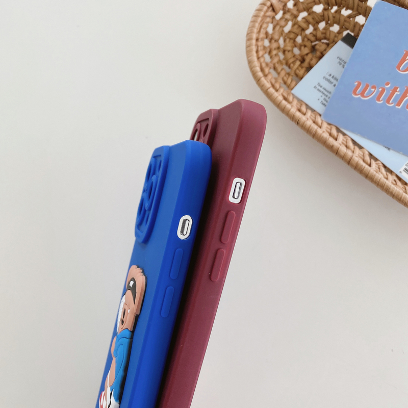 Redmi A1 fon sarung boy cool tennis bear pro camera soft case casing ...