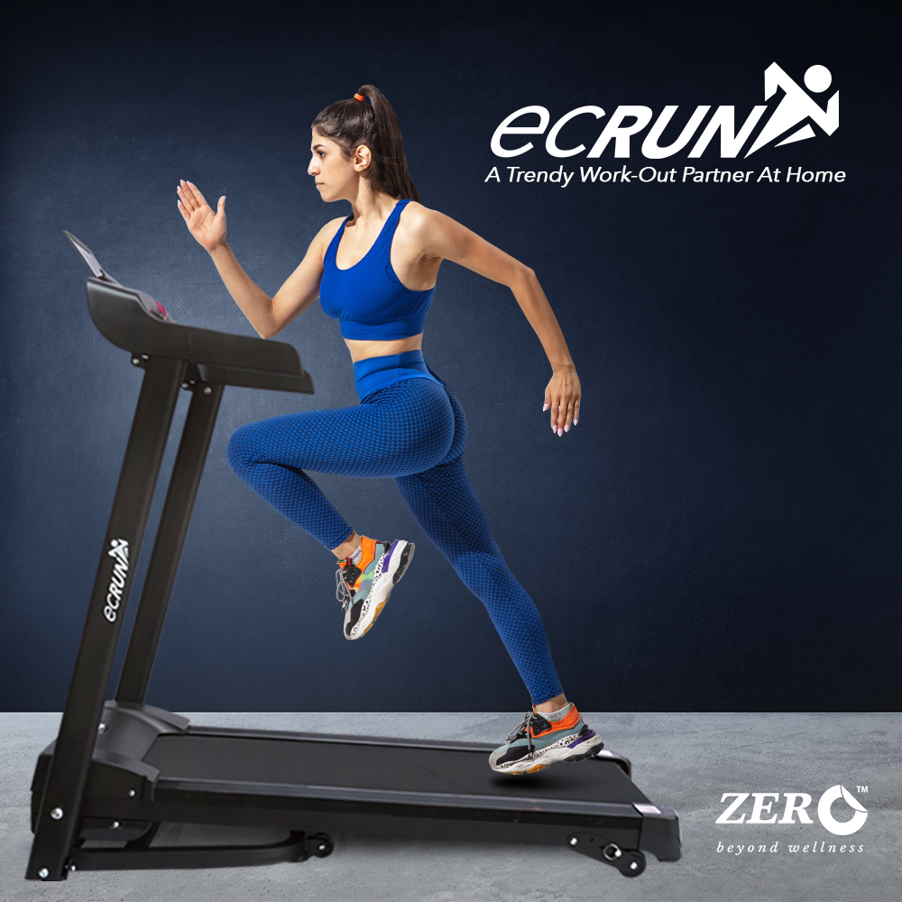 Zero Healthcare ecRun Treadmill Manual Incline