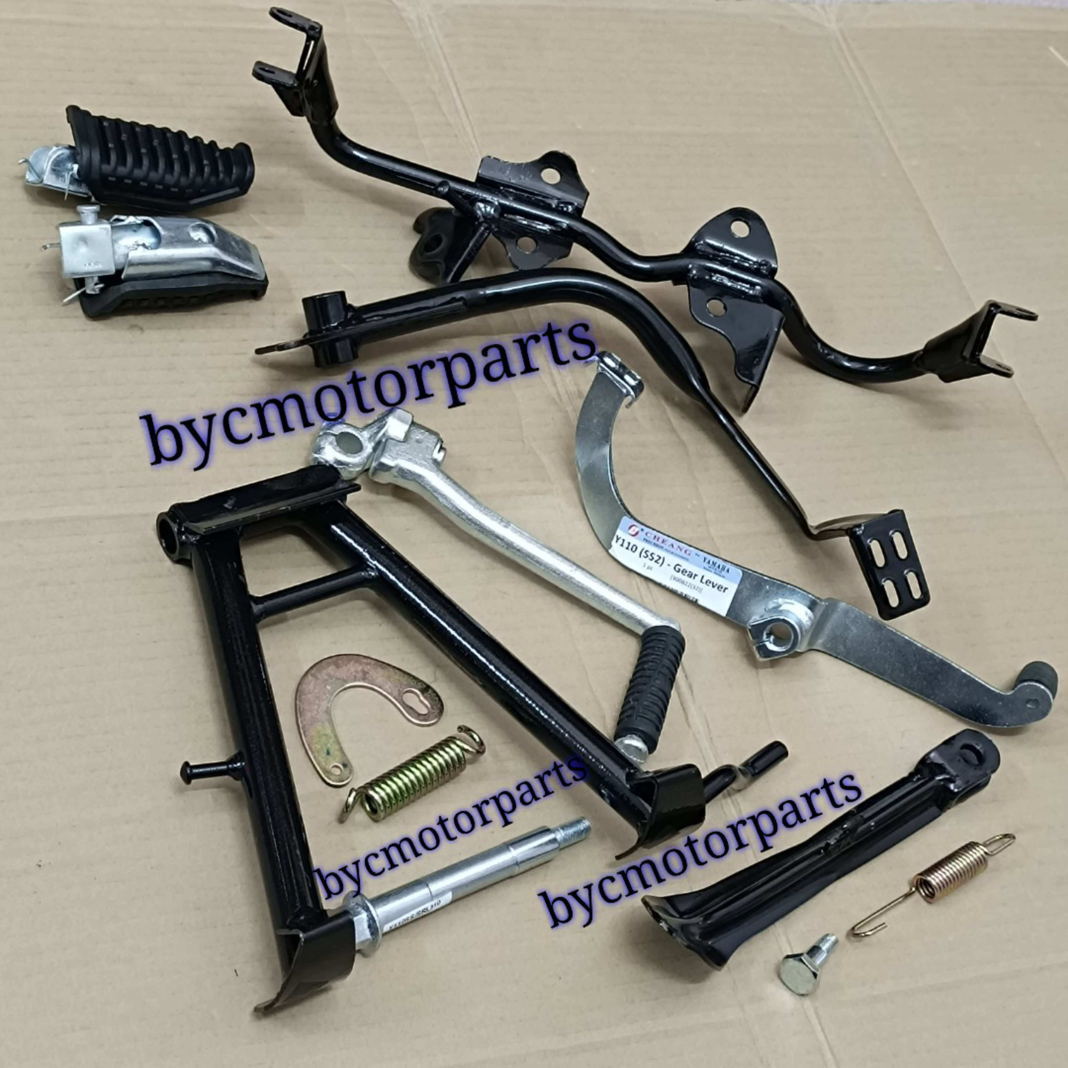 PEMINJAK KAKI BELAKANG DEPAN YAMAHA Y110 SS1 SS2 FRONT STEP BAR PEDAL ...