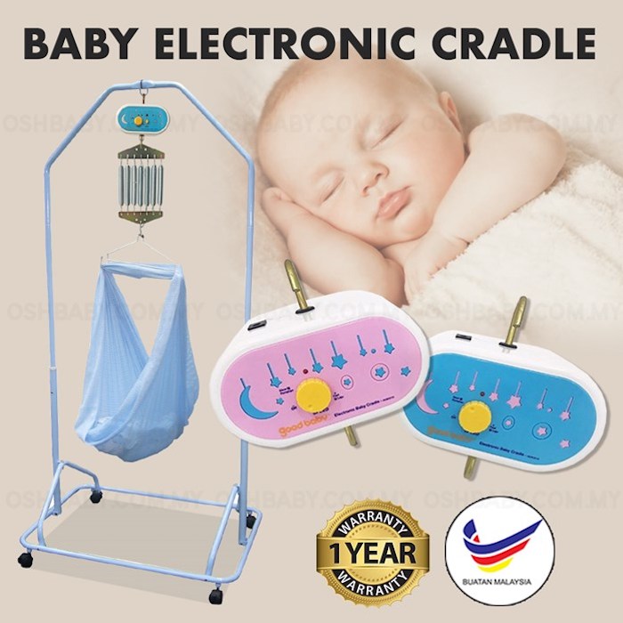 I Baby Good Baby Electronic Baby Cradle Motor Sping only Buaian Baby Buai Bayi Elektrik Shopee Malaysia