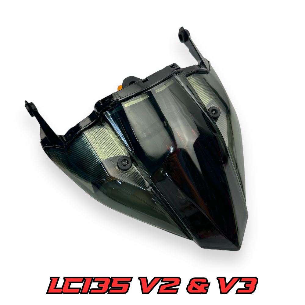 SMOKE / TINTED LC 135 TAIL LAMP ASSY LAMPU BELAKANG TAIL LIGHT SET ...