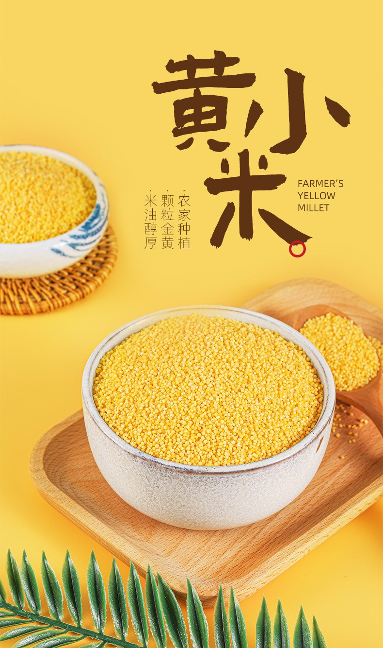 🇲🇾 现货 - Millet Rice Yellow Millet Premium Grade Hulled Millet (Non ...