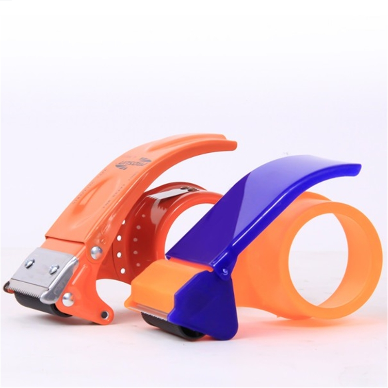 𝗠𝗘𝗧𝗔𝗟 》Duct OPP Tape Cutter Dispenser Packing Sealing Machine Plastic ...