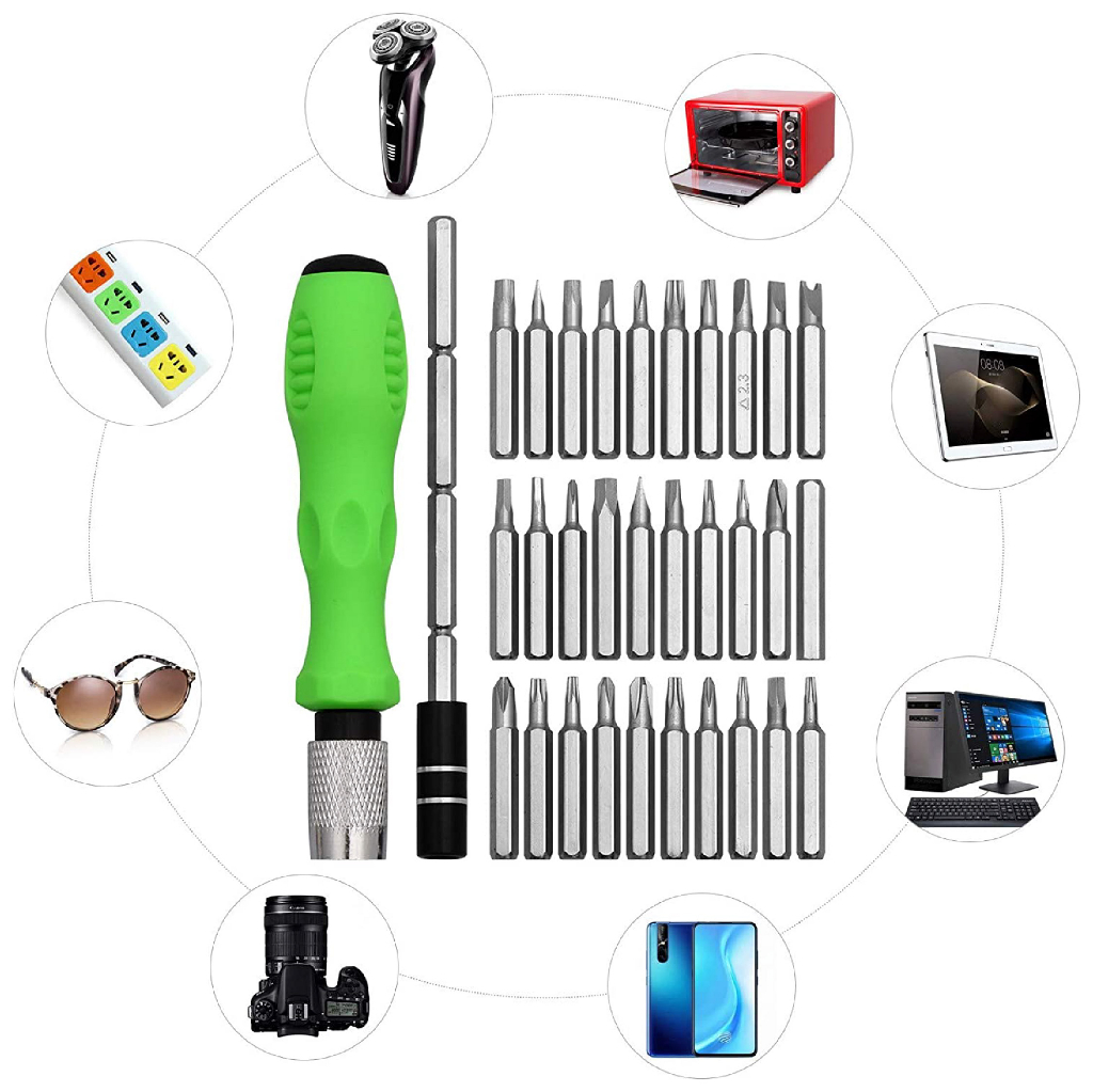 32 in1 Precision Screwdriver Set Repair Torx Screw Driver Phone Laptop ...