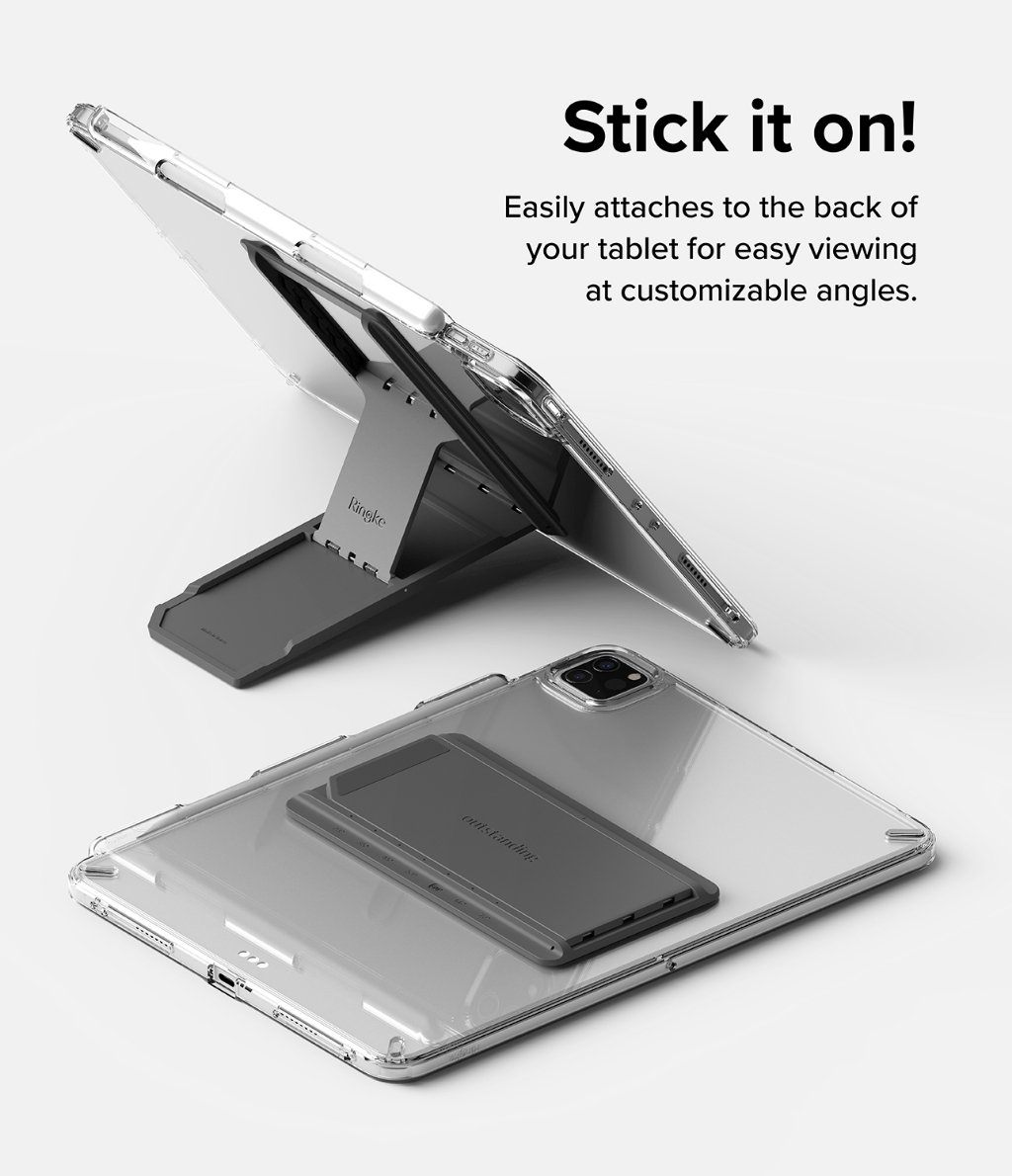 Ringke® OUTSTANDING Universal Tablet Stand Spring-Action Kickstand ...