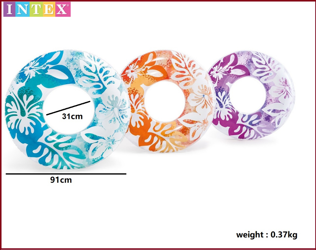 Stock Selangor Intex 59251 Inflatable Raft Lifebuoy Lifesaving Ring ...
