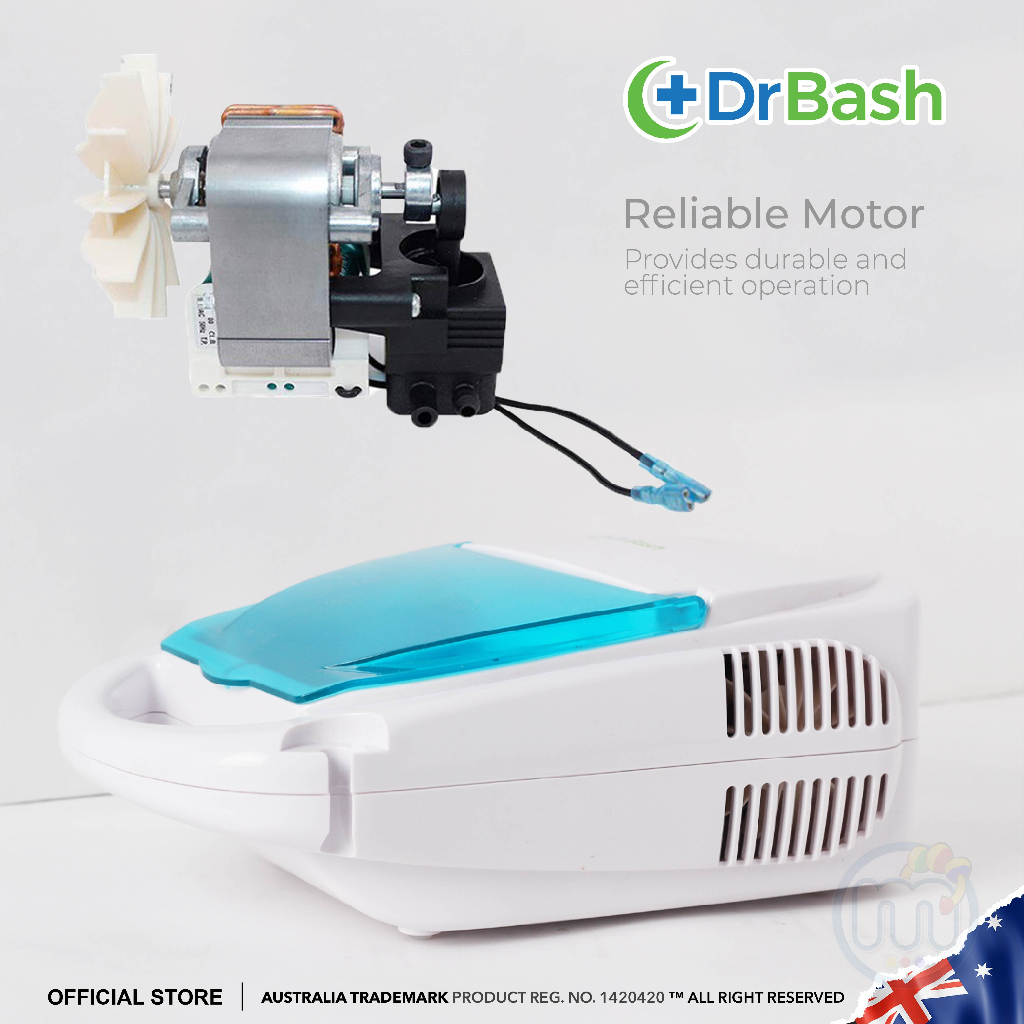 [ KKM LULUS ] DrBash Compressor Nebulizer Portable Air-Compressing ...