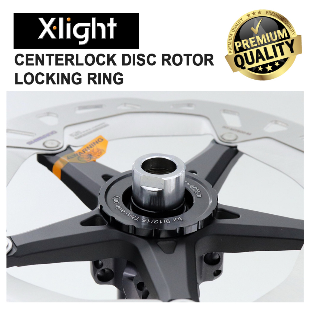Xlight Center Lock Disc Rotor Lock Ring for Roadbike MTB Disc Brake ...