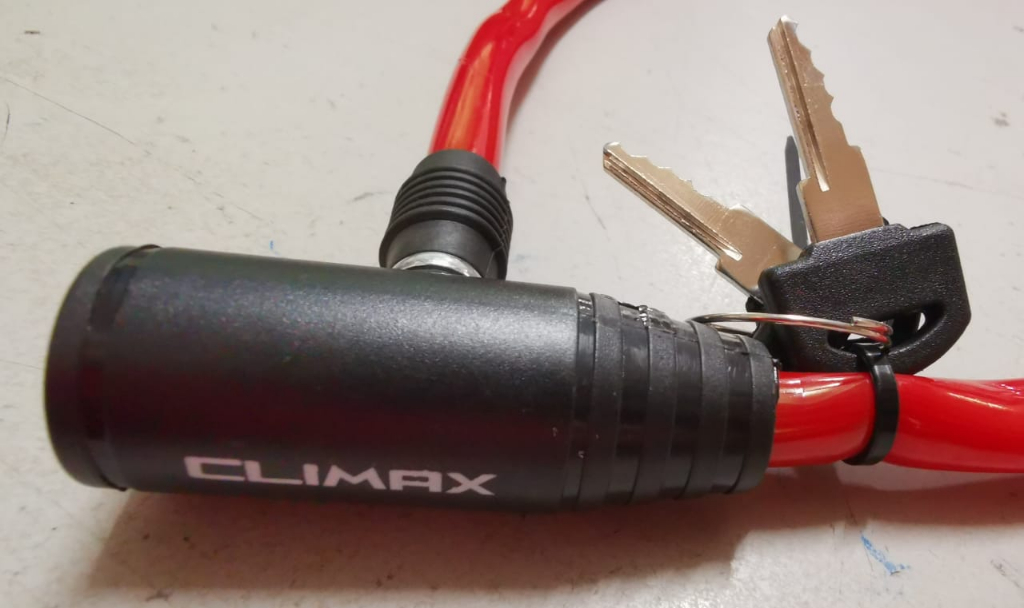 Climax Bicycle Lock High Performance Lock Kunci Basikal 69cm | Shopee ...