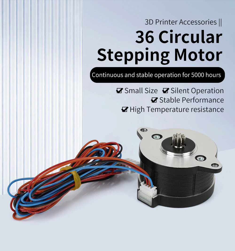 Nema 14 36mm 1.8° Round Pancake Alternative Stepper Motor for LDO ...