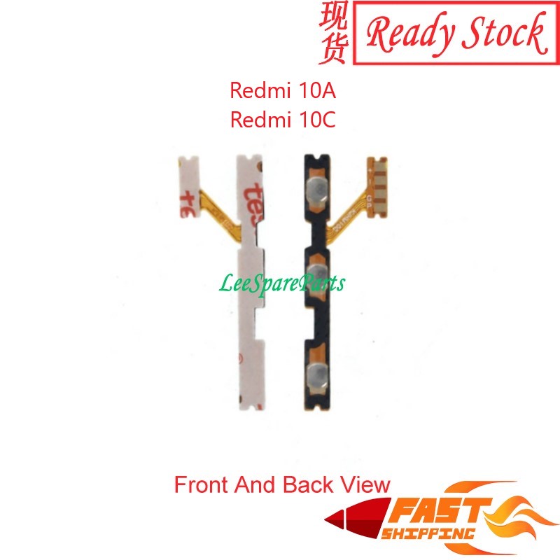 Xiaomi Redmi 10 / Redmi 10A / Redmi 10C Power On Off Volume Switch