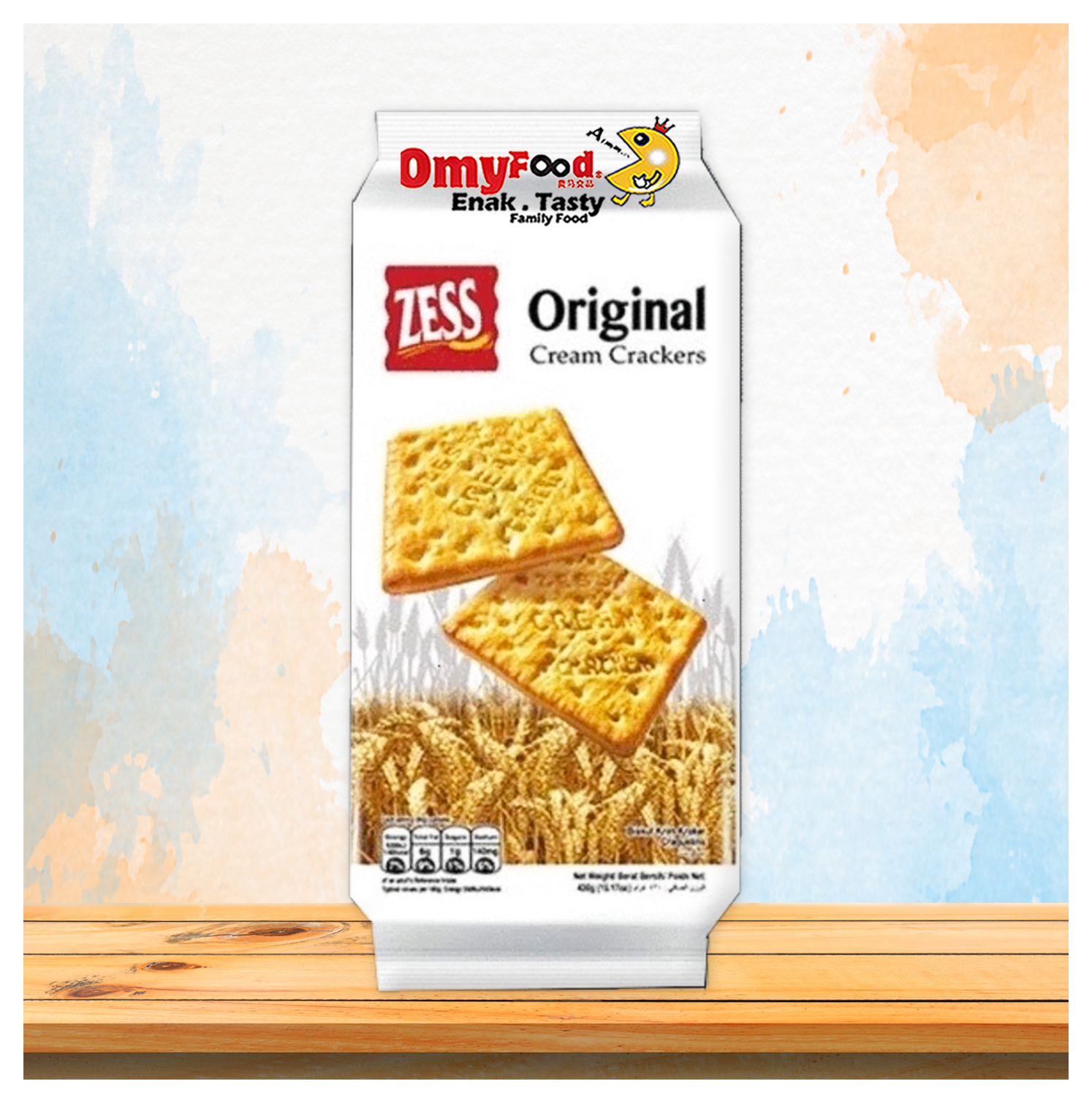 380g Zess Original Cream Crackers [OmyFood] | Shopee Malaysia