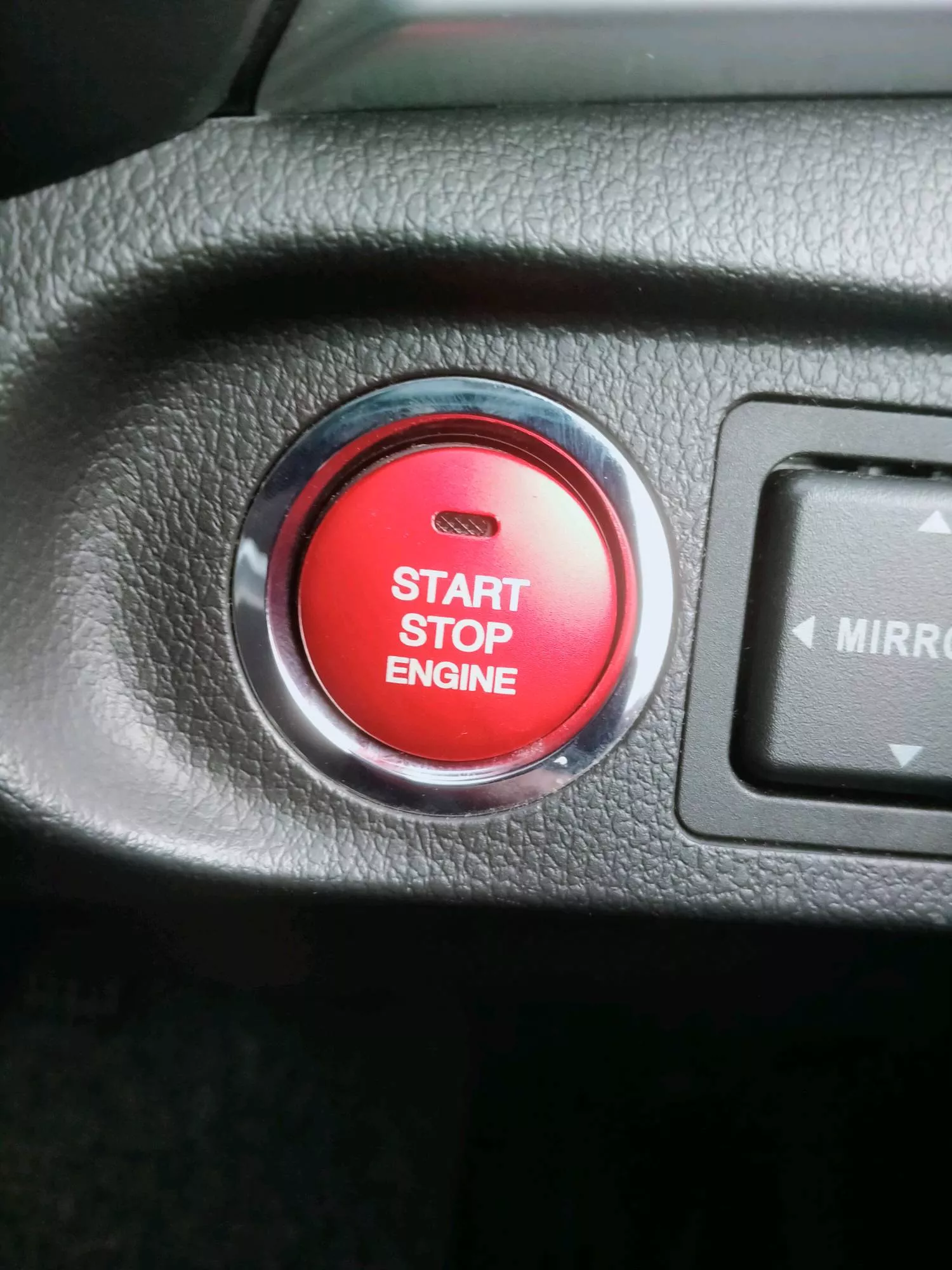 Car Engine Push Start Button Cover Butang On Off Myvi Axia Bezza Alza ...